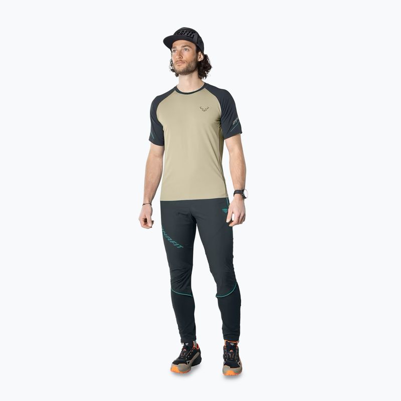 Camicia da corsa DYNAFIT Alpine Pro rock kaki da uomo 2