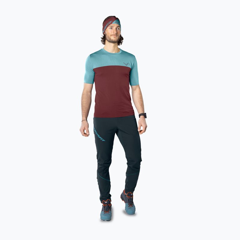 DYNAFIT Traverse S-Tech maglia da trekking donna bordeaux 2