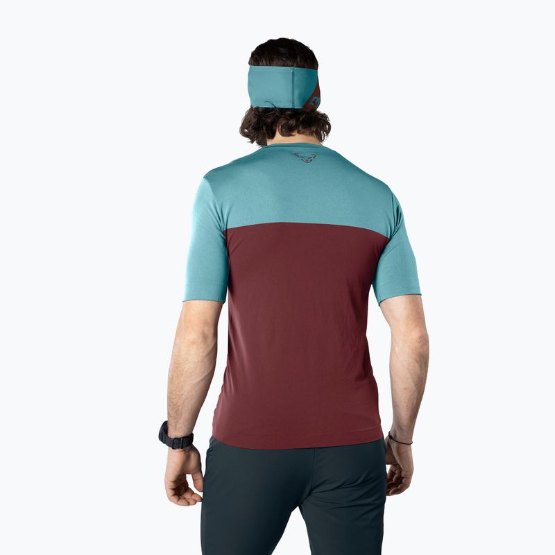 DYNAFIT Traverse S-Tech maglia da trekking donna bordeaux 3