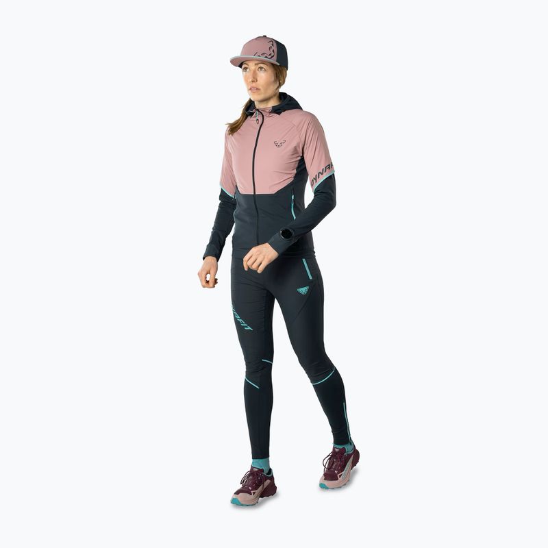 Giacca da corsa DYNAFIT Alpine Hybrid mokarosa da donna 2