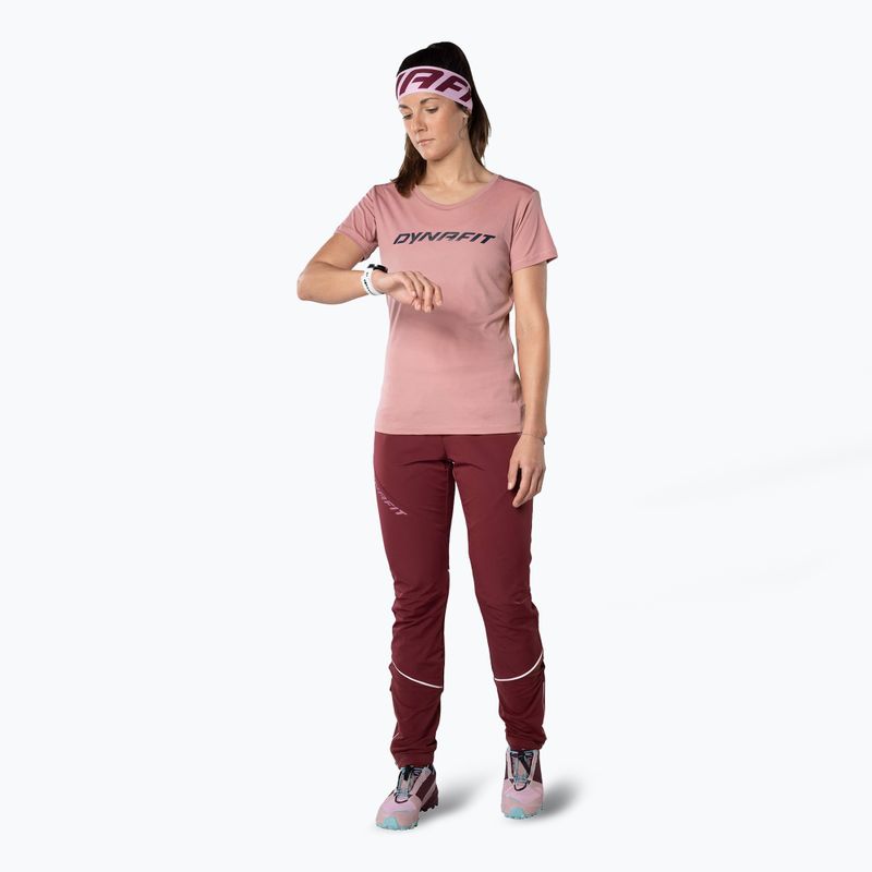 Camicia da trekking DYNAFIT Traverse 2 mokarosa da donna 2