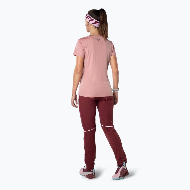 Camicia da trekking DYNAFIT Traverse 2 mokarosa da donna 3