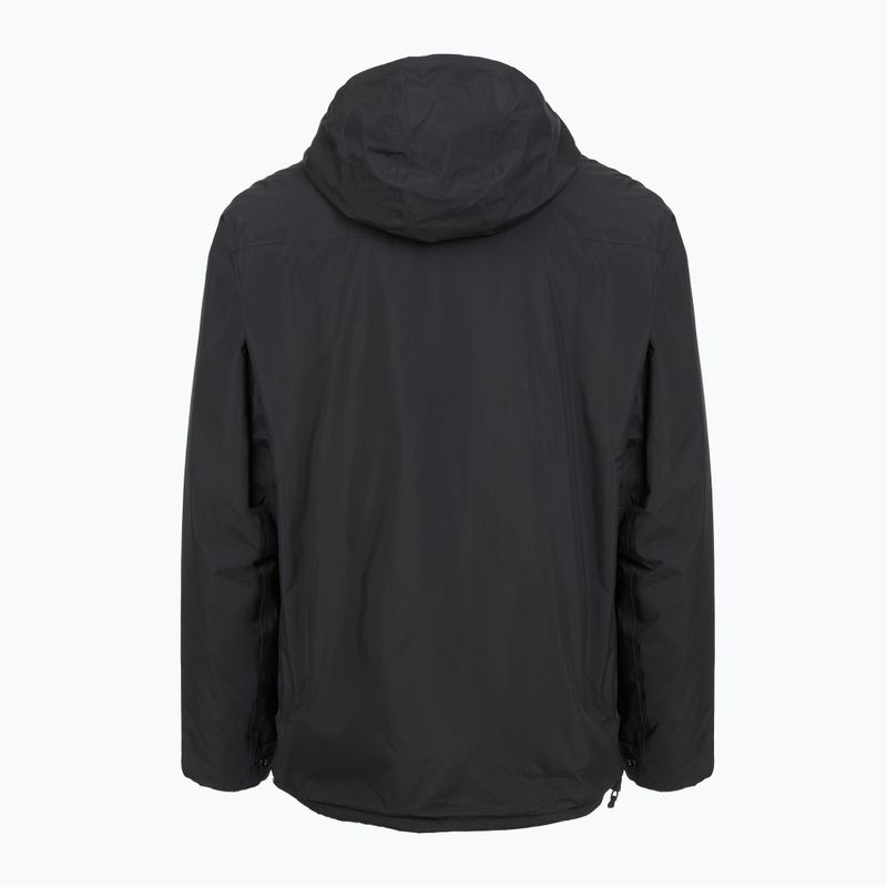 Giacca antipioggia Salewa da uomo Fanes 2L Ptx 2/1 nero out 2