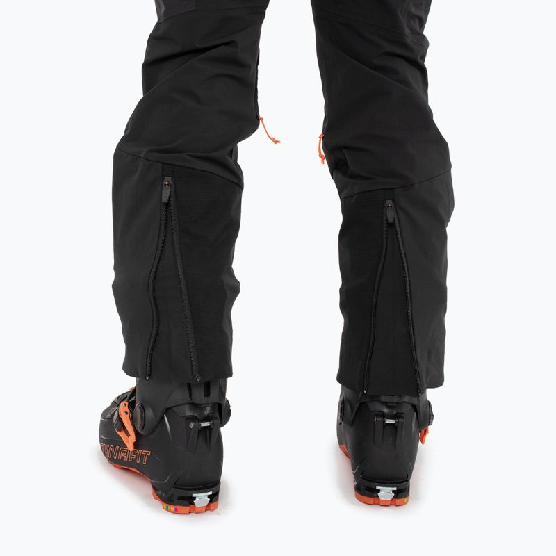 Pantaloni softshell Salewa da uomo Sella DST Hyb nero out 7