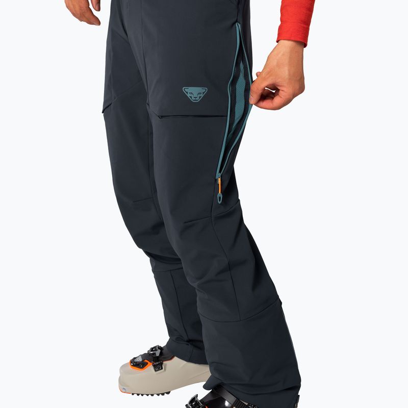 Pantaloni da paracadutismo DYNAFIT Radical Softshell da uomo blu mirtillo tempesta 4