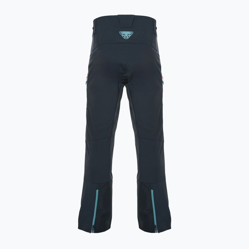 Pantaloni da paracadutismo DYNAFIT Radical Softshell da uomo blu mirtillo tempesta 6