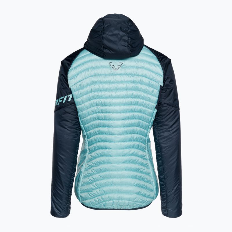 Giacca con cappuccio DYNAFIT Speed Insulation donna blu mirtillo marino 5