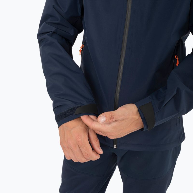 Giacca impermeabile uomo Salewa Puez Aqua 4 PTX 2.5L navy blazer/0910 6