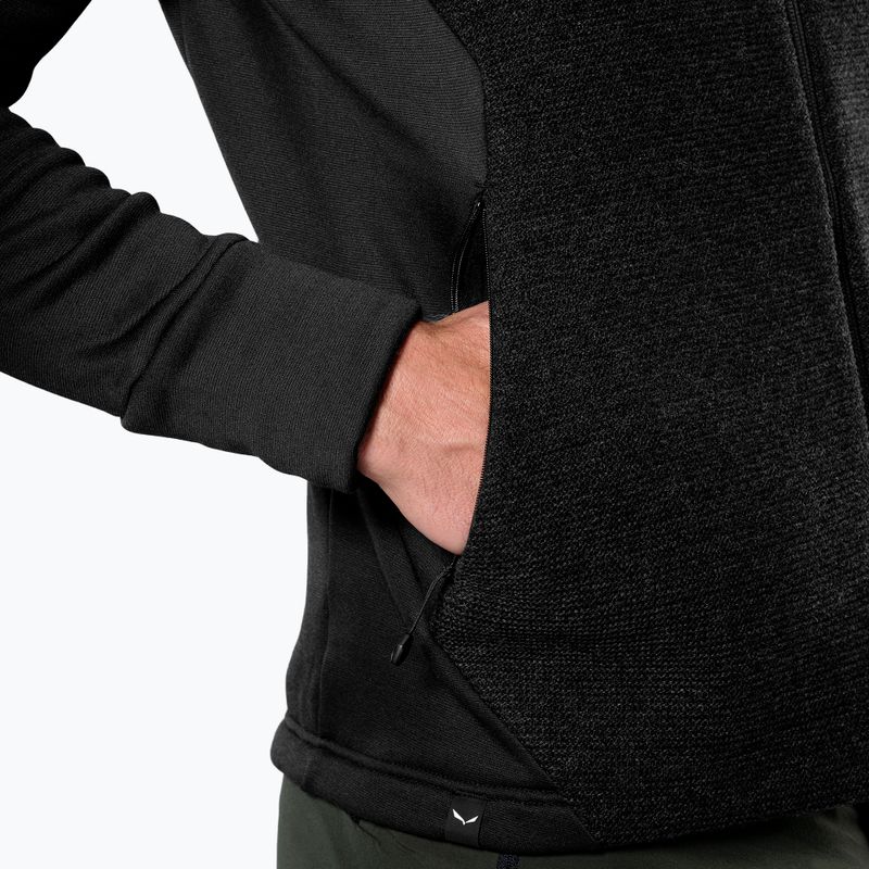 Giacca ibrida uomo Salewa Fanes Sarner Light Hybrid black out 5