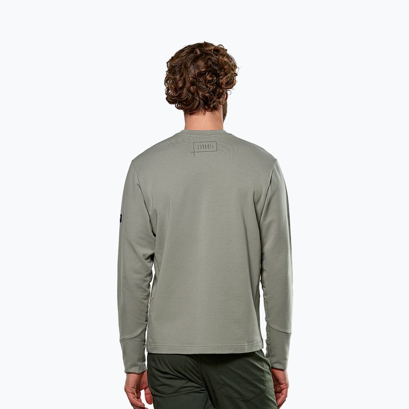 Felpa da uomo Salewa Fanes Dry Pullover shadow 3