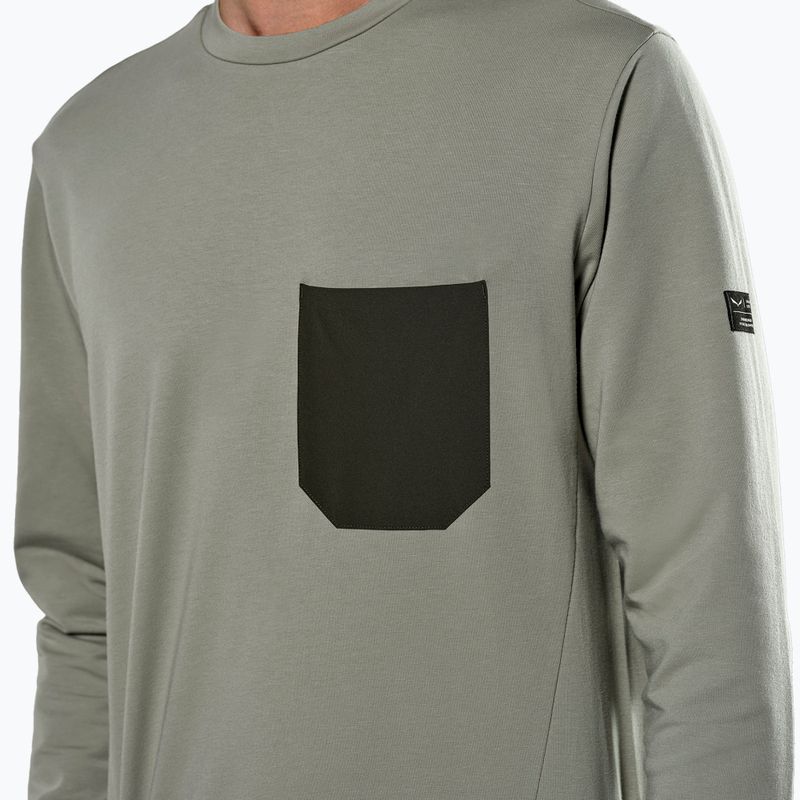 Felpa da uomo Salewa Fanes Dry Pullover shadow 4
