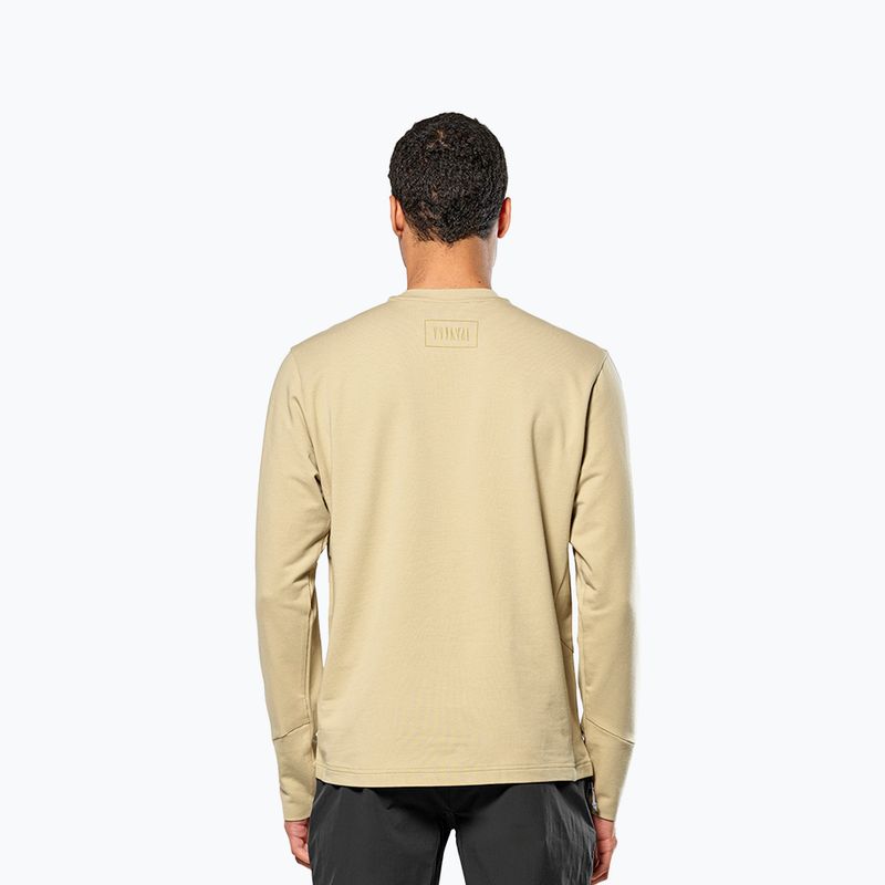 Felpa da uomo Salewa Fanes Dry Pullover quicksand 3