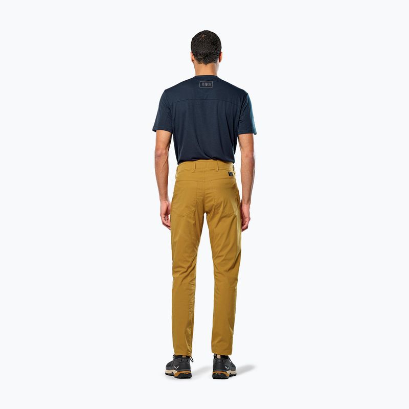 Pantaloni da trekking da uomo Salewa Fanes Marrone chiaro dorato 3