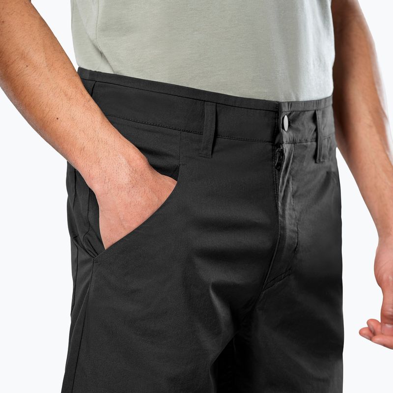 Pantaloncini da trekking da uomo Salewa Fanes Light black out 4