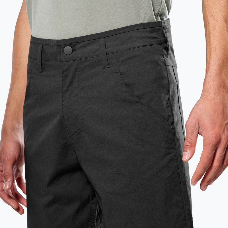 Pantaloncini da trekking da uomo Salewa Fanes Light black out 5