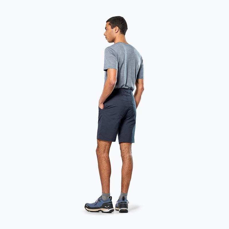 Pantaloncini da trekking Salewa Fanes Light navy blazer da uomo 3