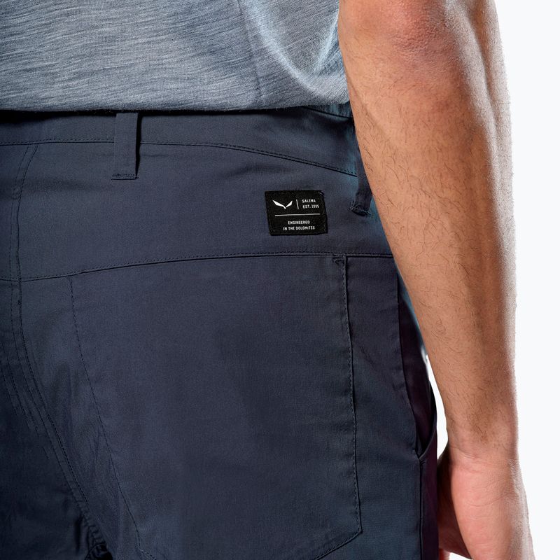Pantaloncini da trekking Salewa Fanes Light navy blazer da uomo 5