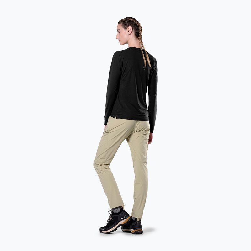 Maniche lunghe trekking da donna Salewa Puez Dry nero out 3