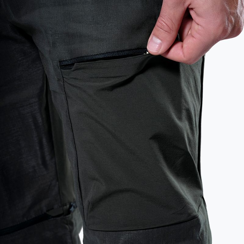 Pantaloni da trekking da uomo Salewa Puez Hemp/Dst 2/1 oliva scuro 4
