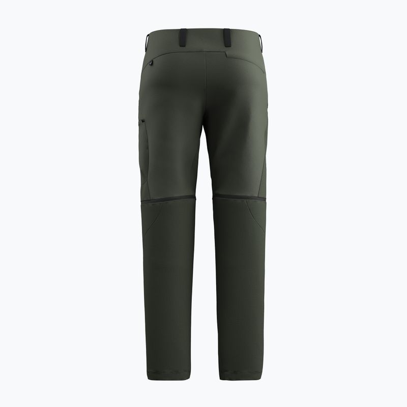 Pantaloni da trekking da uomo Salewa Puez Hemp/Dst 2/1 oliva scuro 8