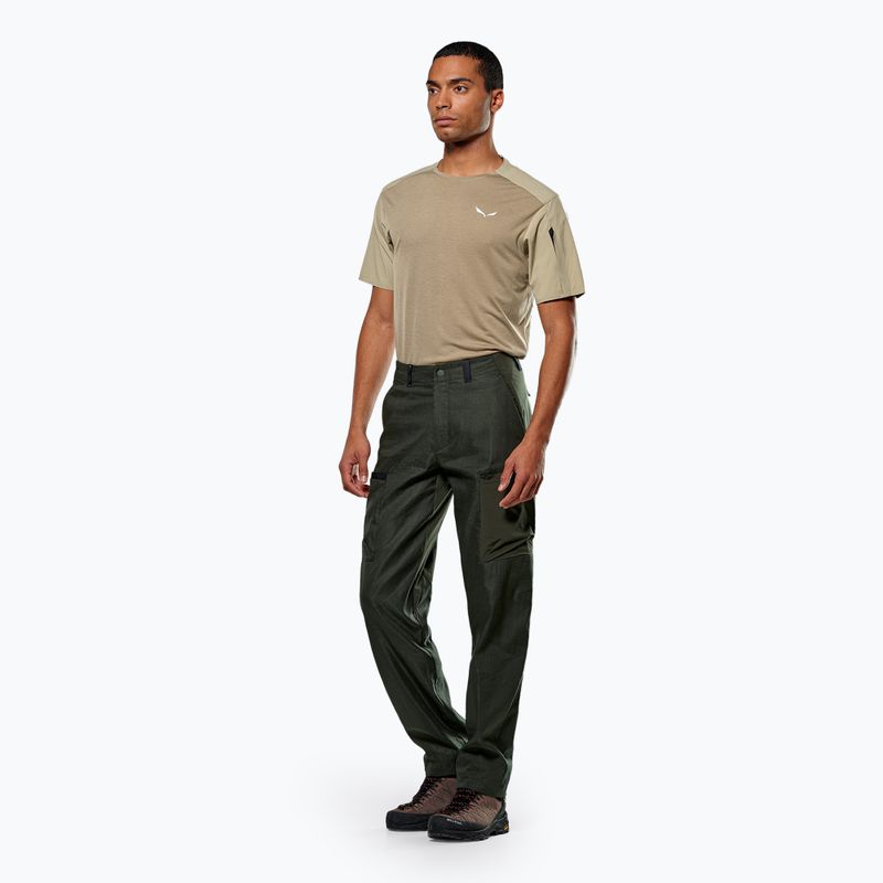 Pantaloni da trekking da uomo Salewa Puez Hemp Dst dark love 2