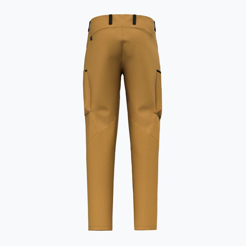 Pantaloni da trekking da uomo Salewa Puez Hemp Dst marrone dorato 2