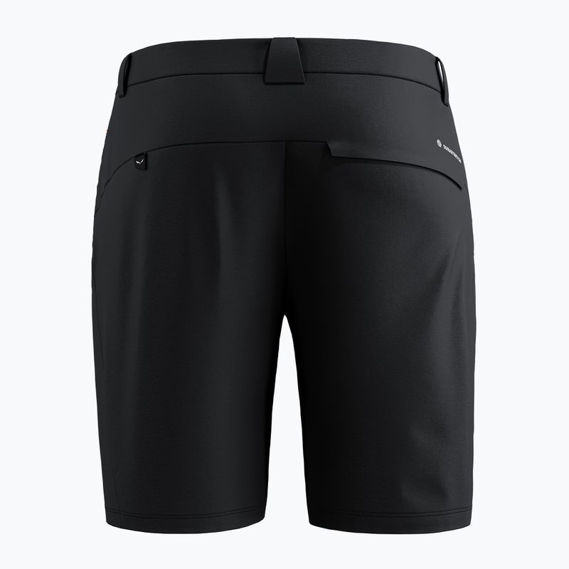 Pantaloncini da trekking Salewa Puez Talveno DST da uomo, nero out 9