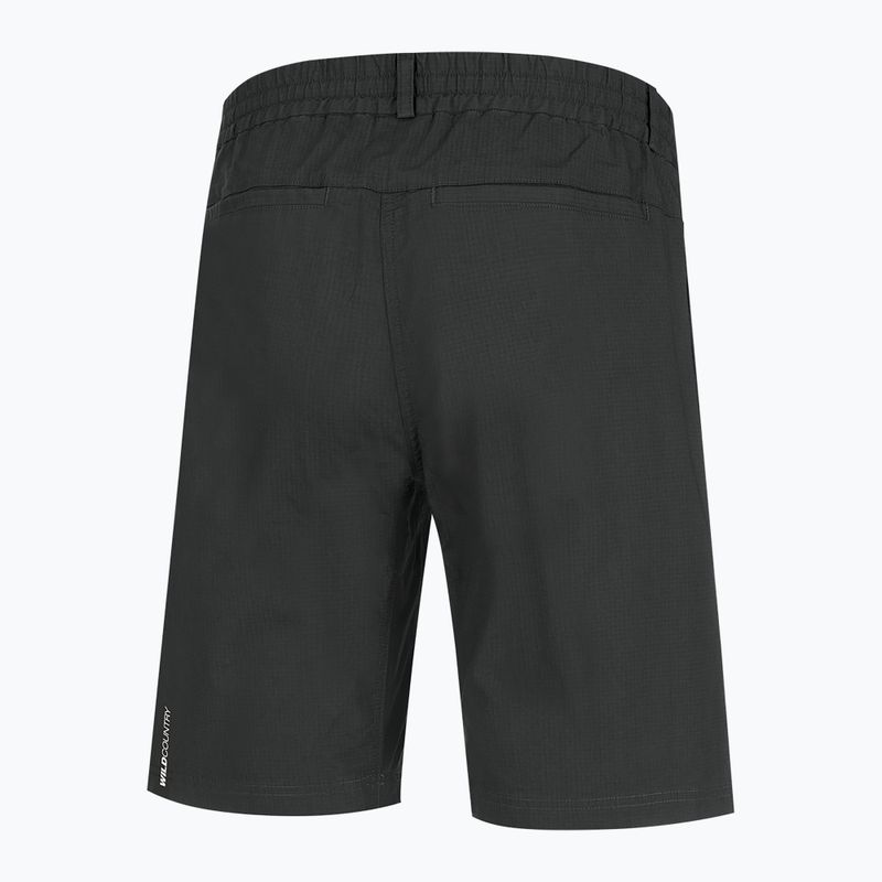 Pantaloncini da arrampicata Wild Country Flow onyx da uomo 2