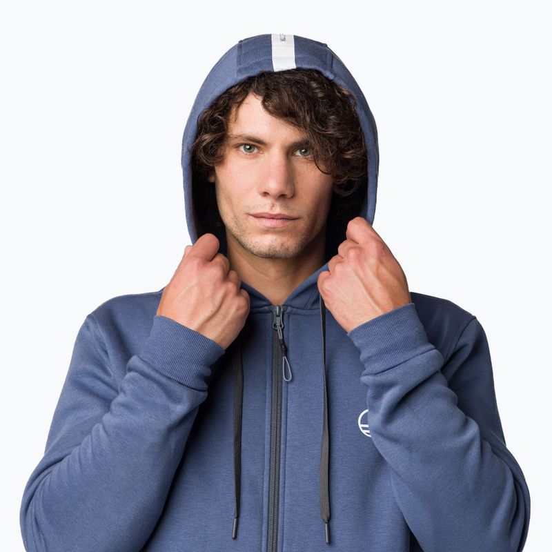 Felpa Wild Country Flow 3 ceuse blu da uomo 3