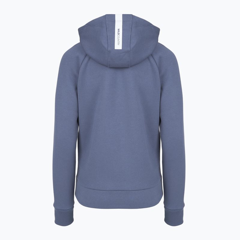 Felpa Wild Country donna Flow 3 ceuse blu 2