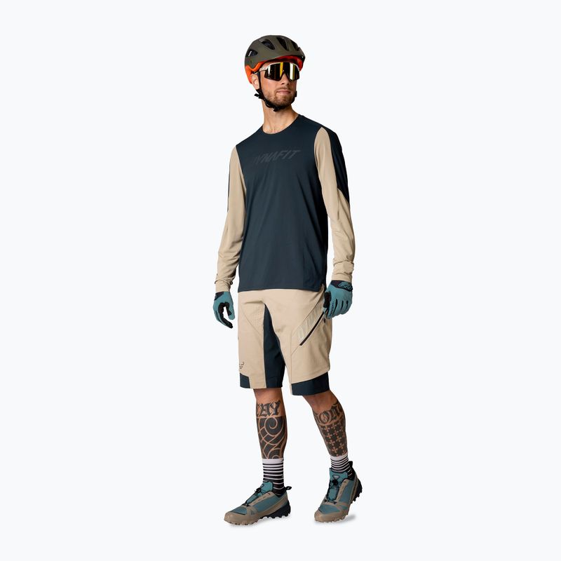 Pantaloncini da ciclismo DYNAFIT Ride DST da uomo rock kaki 2