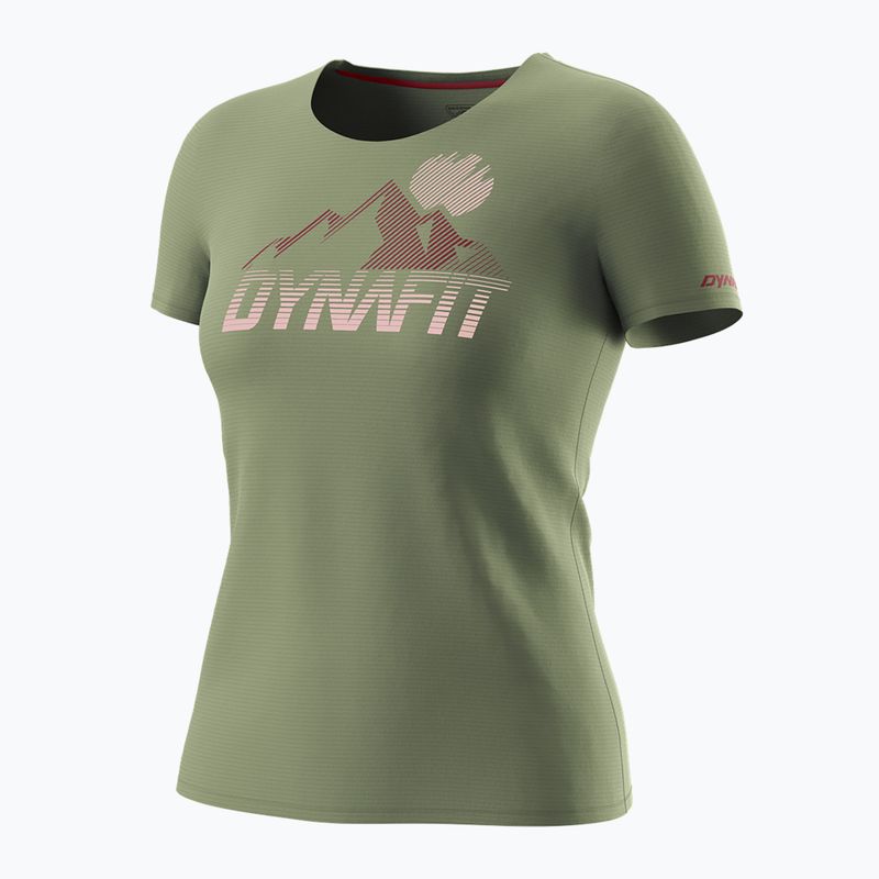 DYNAFIT T-shirt trekking donna Transalper Graphic SS salvia 3
