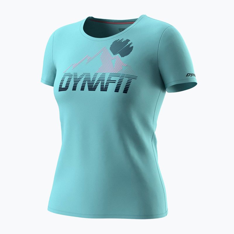 DYNAFIT Transalper Graphic SS - Maglietta da trekking da donna blu marino 3