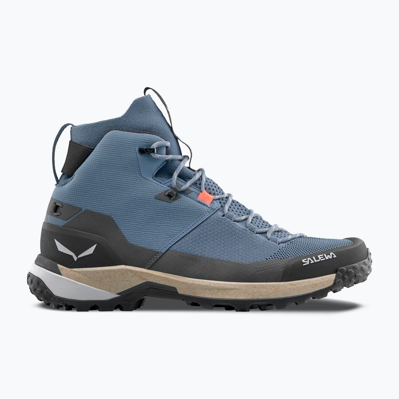 Salewa scarpe da trekking da uomo Puez Knit Mid Ptx blu java / nero 2