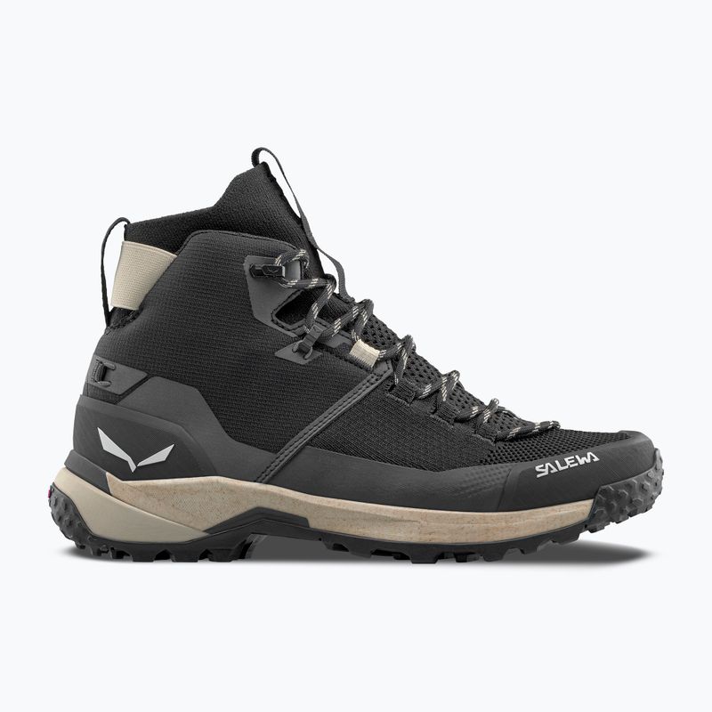 Salewa Puez Knit Mid Ptx scarpe da trekking donna nero / nero 2