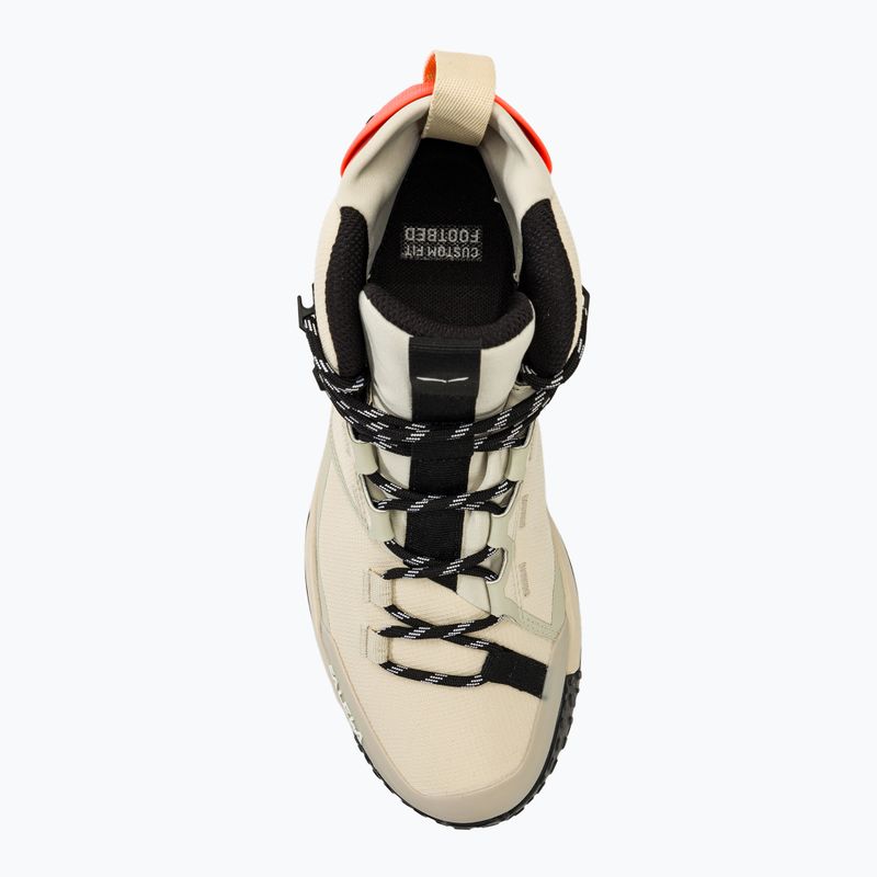 Stivali da trekking Salewa da donna Puez Mid Ptx farina d'avena/calce d'avena 5