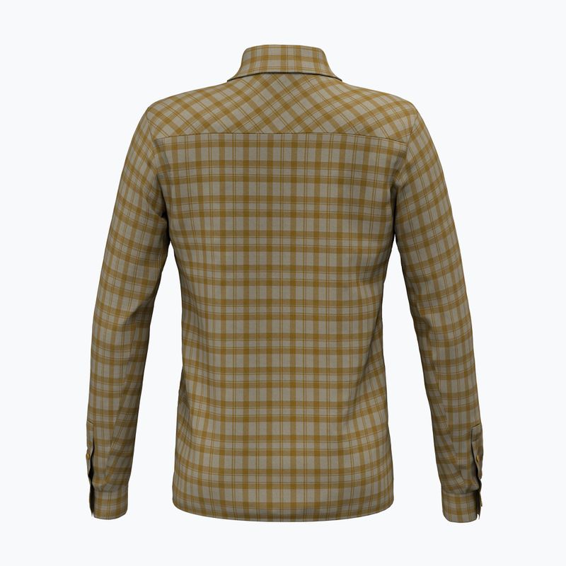 Camicia Salewa Fanes Flannel 5PL da uomo sabbie mobili/marrone dorato 2