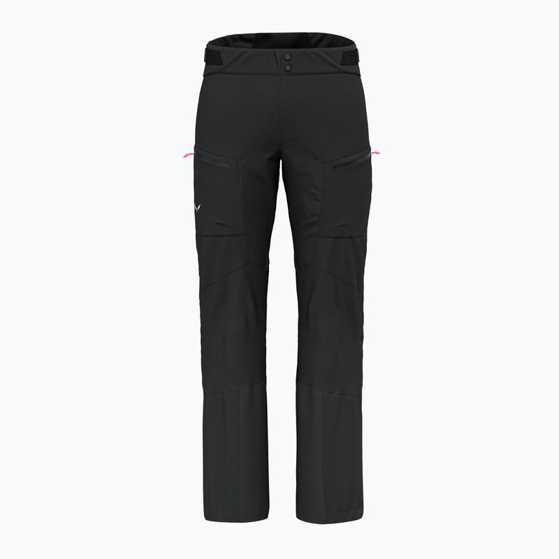 Pantaloni da sci Salewa da uomo Sella 3L PTX nero out