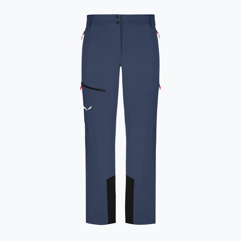 Pantaloni softshell Salewa Sella DST da uomo in denim scuro