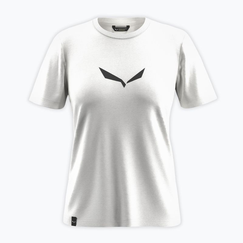 Maglietta da donna Salewa Solid Dry white new logo