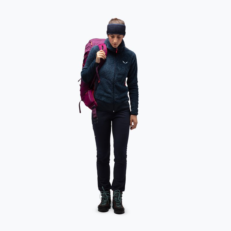 Felpa da trekking donna Salewa Tognazza PL dark olive melange 5