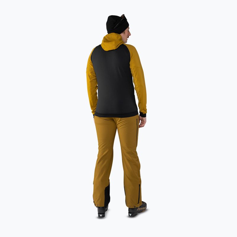 Felpa da sci DYNAFIT Radical Polartec tobacco da uomo 3