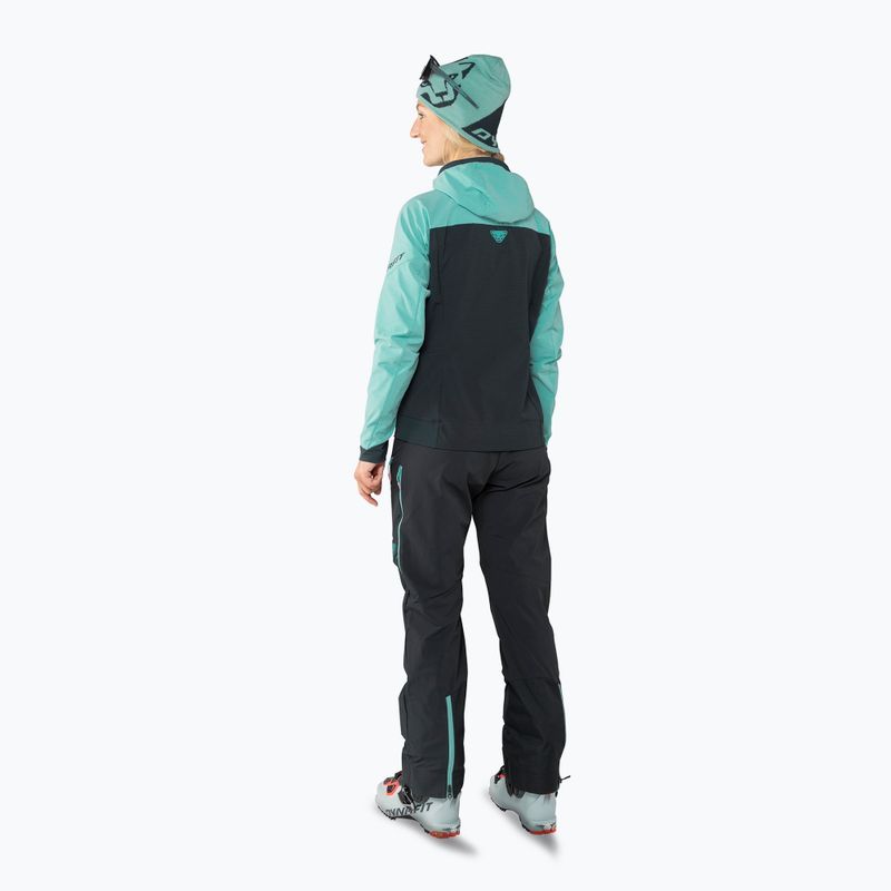 Felpa termica DYNAFIT Ridge da donna con cappuccio, blu marino e mirtillo 3
