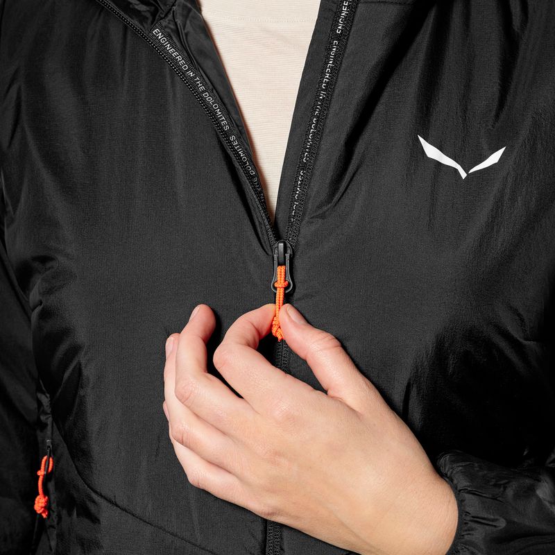 Giacca imbottita da donna Salewa Puez Catinaccio 2 TWR HD black out 4