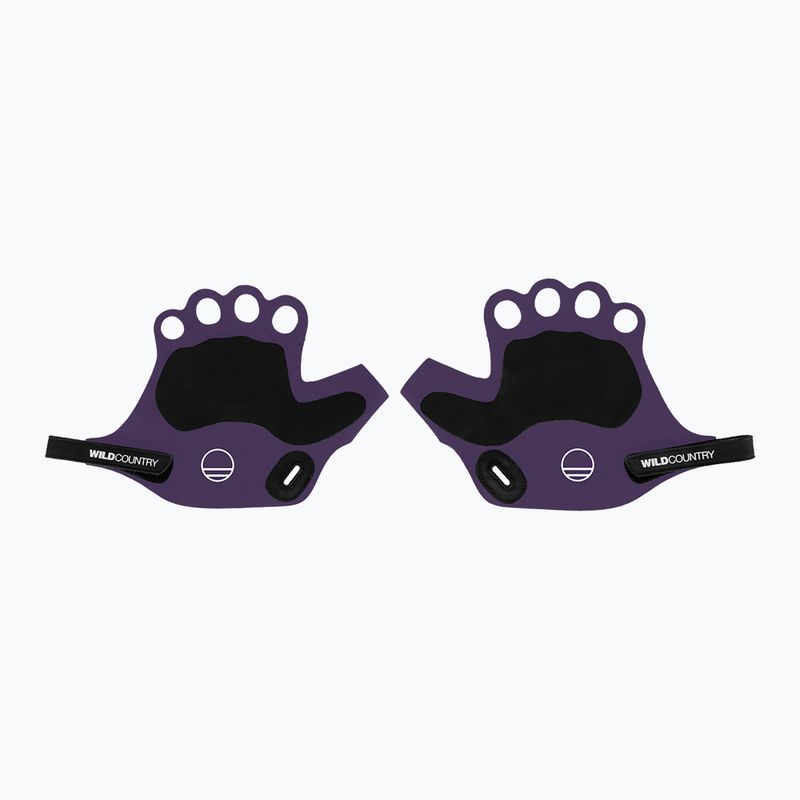 Guanti da arrampicata Wild Country Crack parachute viola