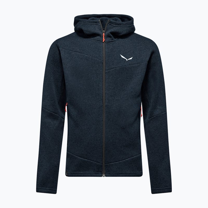 Felpa da trekking uomo Salewa Puez Rocca Polarlite Hood navy blazer 5