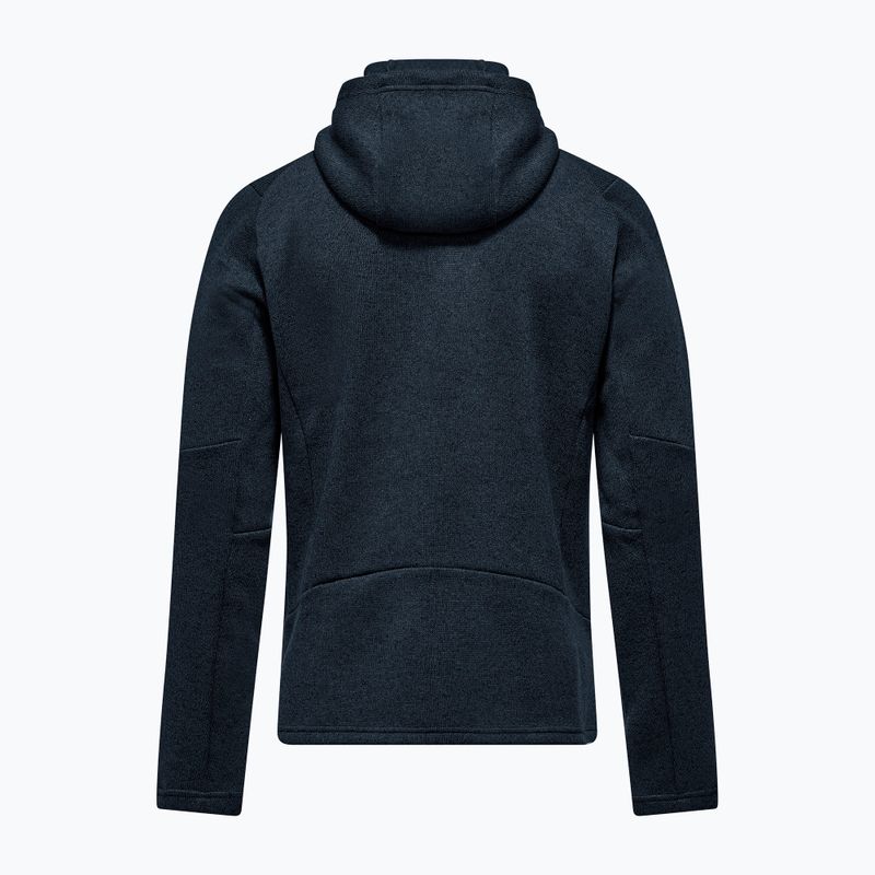 Felpa da trekking uomo Salewa Puez Rocca Polarlite Hood navy blazer 6