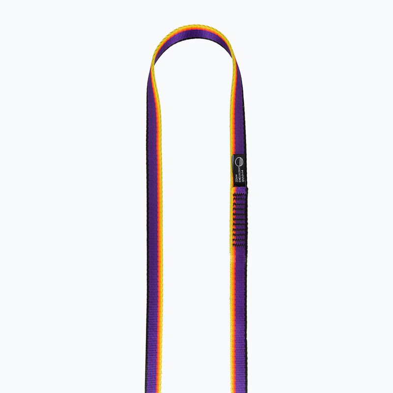 Fettuccia da arrampicata Wild Country in nylon 120cm/15mm viola 2