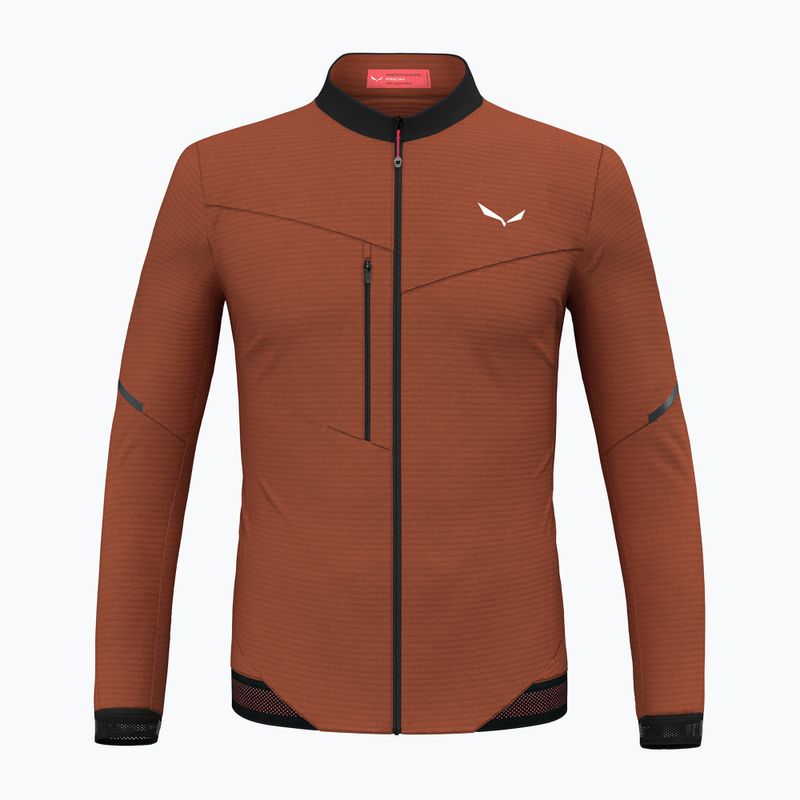 Felpa trekking da uomo Salewa Pedroc PL 2 bombay brown
