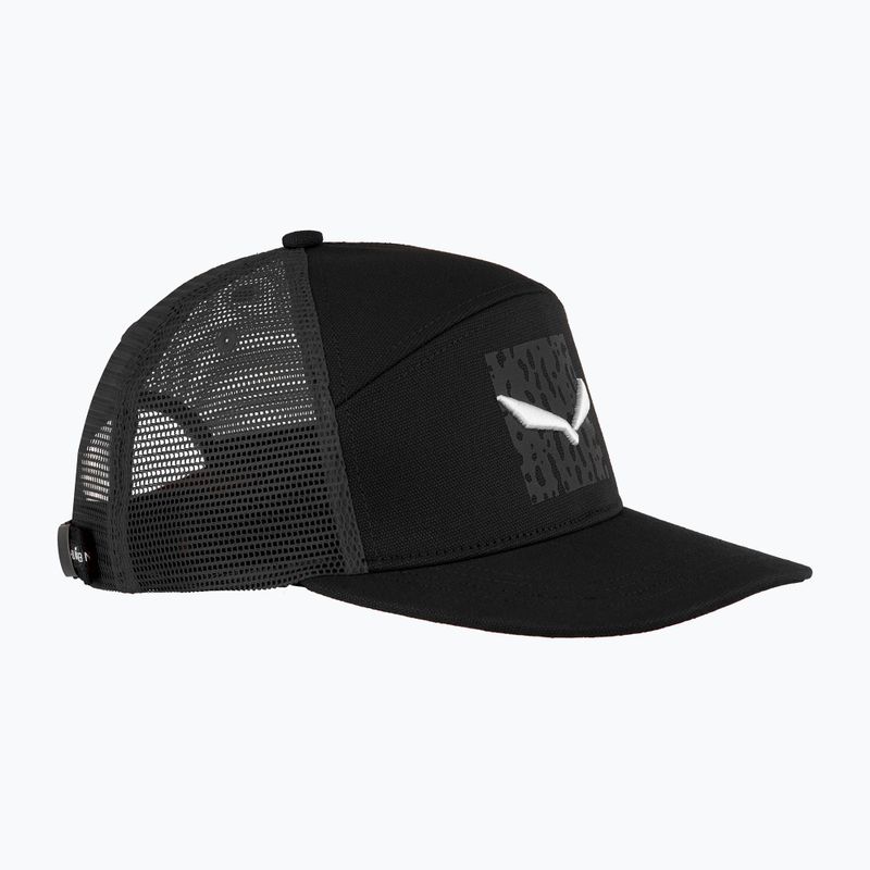 Cappello da baseball da uomo Salewa Pure Salamander Logo nero out